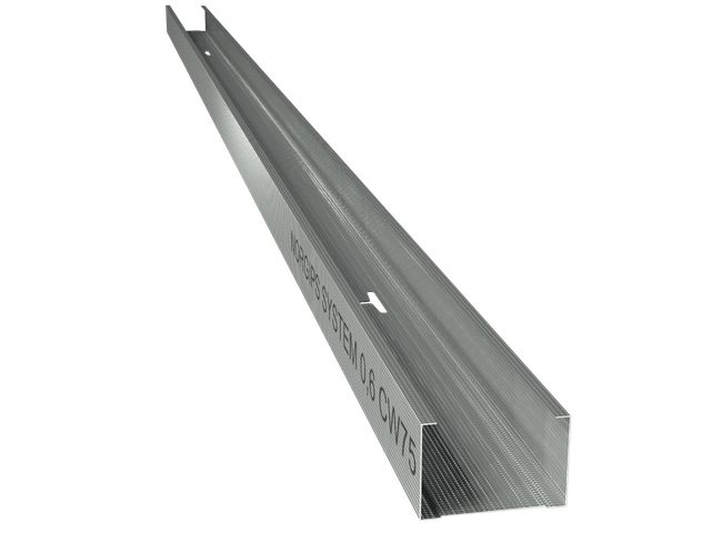 PROFIL METALIC CW 75 din tabla de grosime 0.6 mm
