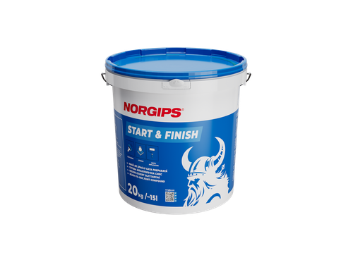 NORGIPS Start & Finish - Ipsosuri și gleturi, adezivi pe bază de