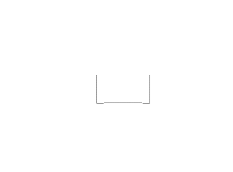 PROFIL METALIC UW 75 din tabla de grosime 0.6 mm